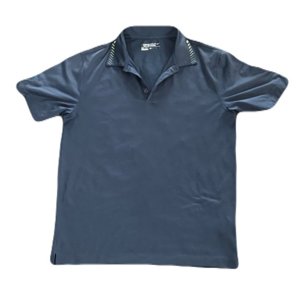 Nike Dri Fit Polo Shirt Mens Short Sleeve‎ Golf Performance Medium
